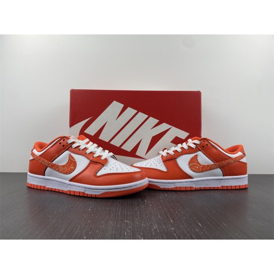 Women's Dunk Low 'Orange Paisley' DH4401-103