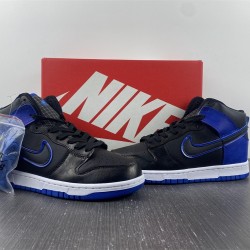 Nike Dunk High SE Camo Black Royal Men's DD3359-001 