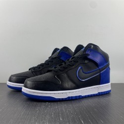 Nike Dunk High SE Camo Black Royal Men's DD3359-001 