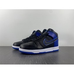 Nike Dunk High SE Camo Black Royal Men's DD3359-001 