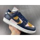 Nike Dunk Low Graffiti Navy Men's - DM0108-400