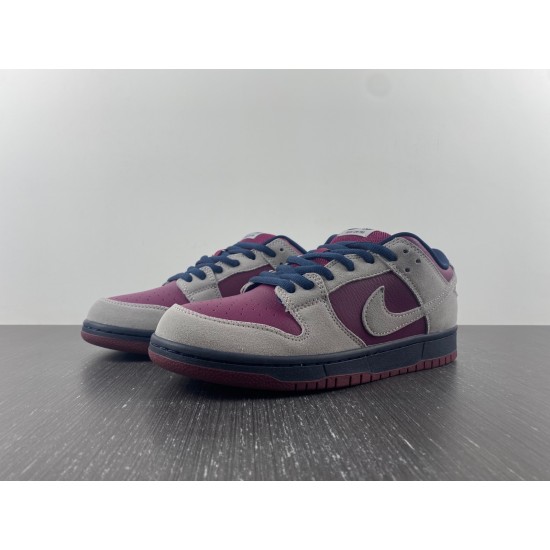 Nike SB Dunk Low Atmosphere Grey True Berry Men's BQ6817-001