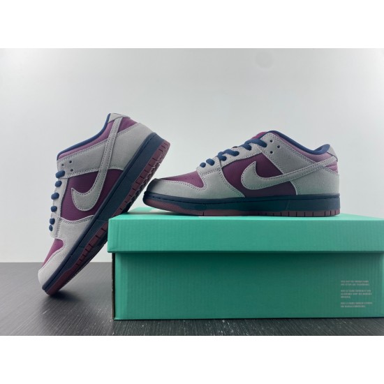 Nike SB Dunk Low Atmosphere Grey True Berry Men's BQ6817-001