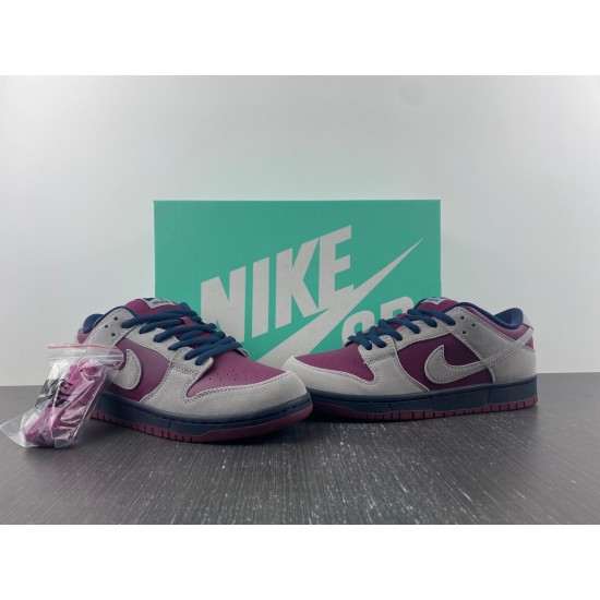 Nike SB Dunk Low Atmosphere Grey True Berry Men's BQ6817-001