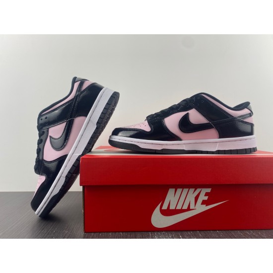 Nike Dunk Low Pink Foam Black (Women's) - DJ9955-600