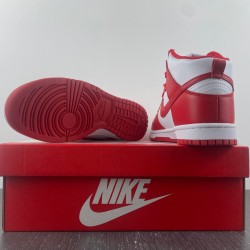 Nike Dunk High Championship White Red Men's DD1399-106