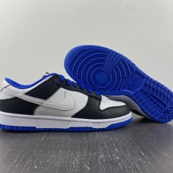 Dunk Low 'White Black Game Royal' - FD9064 110