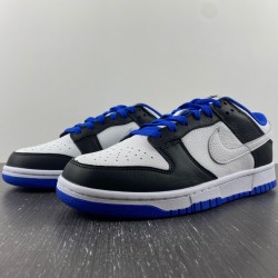 Dunk Low 'White Black Game Royal' - FD9064 110