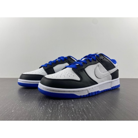 Dunk Low 'White Black Game Royal' - FD9064 110