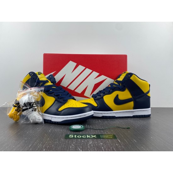 Nike Dunk High Michigan | CZ8149-700