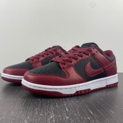 Nike Dunk Low Next Nature Dark Red Black DN1431-002