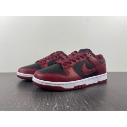 Nike Dunk Low Next Nature Dark Red Black DN1431-002