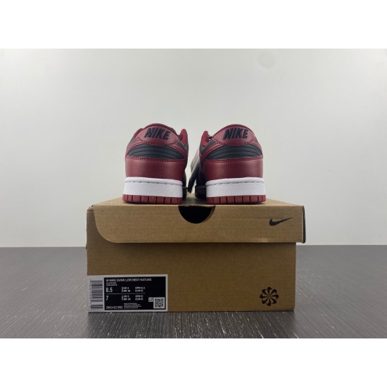 Nike Dunk Low Next Nature Dark Red Black DN1431-002