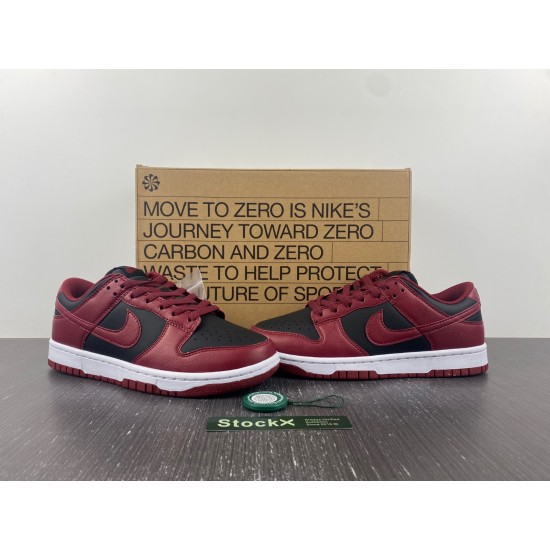 Nike Dunk Low Next Nature Dark Red Black DN1431-002