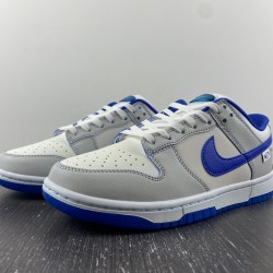 Nike Dunk Low Worldwide White Blue (Women's) FB1841-110