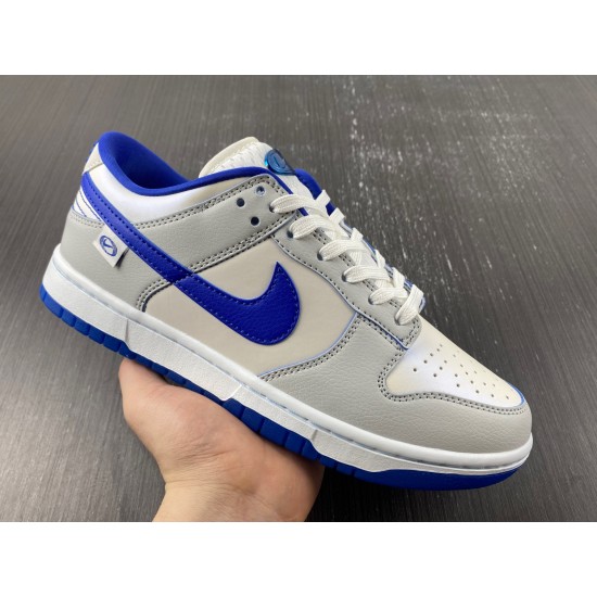 Nike Dunk Low Worldwide White Blue (Women's) FB1841-110