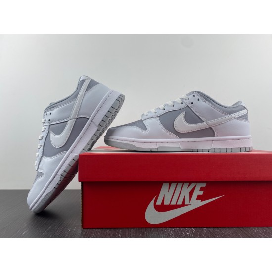 Nike Dunk Low Retro White Grey Men's DJ6188-003 