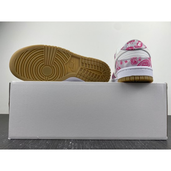 SB Dunk Low Retro SP White Pink CT5053-061