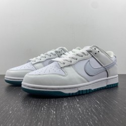 Nike Dunk Low GS White Green Grey FD9911-101