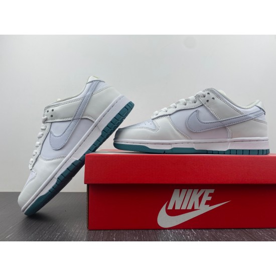 Nike Dunk Low GS White Green Grey FD9911-101