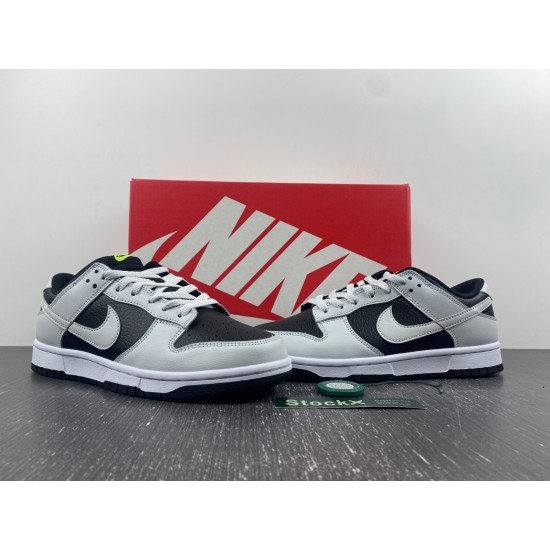 Nike Dunk Low Grey Panda Volt - FD9756-001