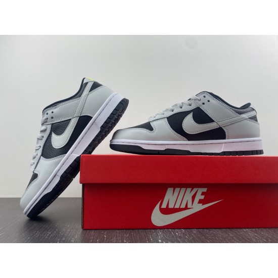 Nike Dunk Low Grey Panda Volt - FD9756-001