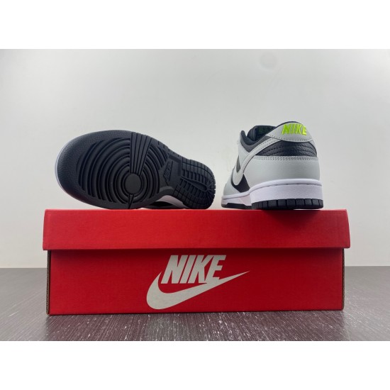 Nike Dunk Low Grey Panda Volt - FD9756-001