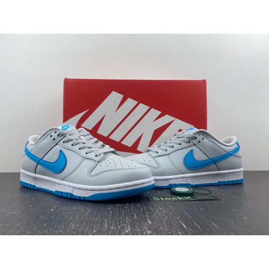  Dunk Low 'Light Bone Blue' - DV0831 001 - Grey