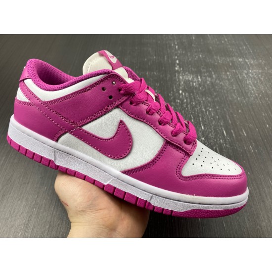 Dunk Low GS 'Active Fuchsia' - FJ0704 100 - Pink