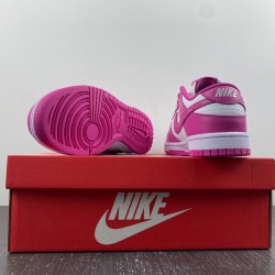 Dunk Low GS 'Active Fuchsia' - FJ0704 100 - Pink