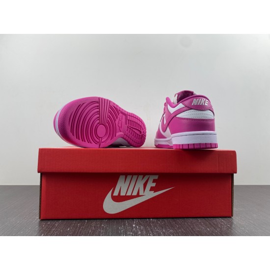 Dunk Low GS 'Active Fuchsia' - FJ0704 100 - Pink