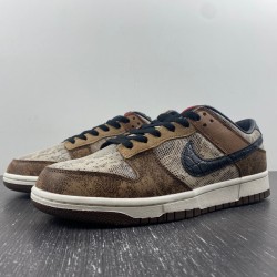 Nike Dunk Low Premium CO.JP Brown Snakeskin Men's