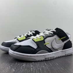 Nike Dunk Low Scrap Wolf Grey Light Lemon Twist Men's DC9723-001 