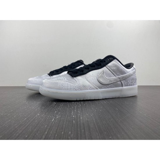 Nike Dunk Low CLOT Fragment White Men's - FN0315-110