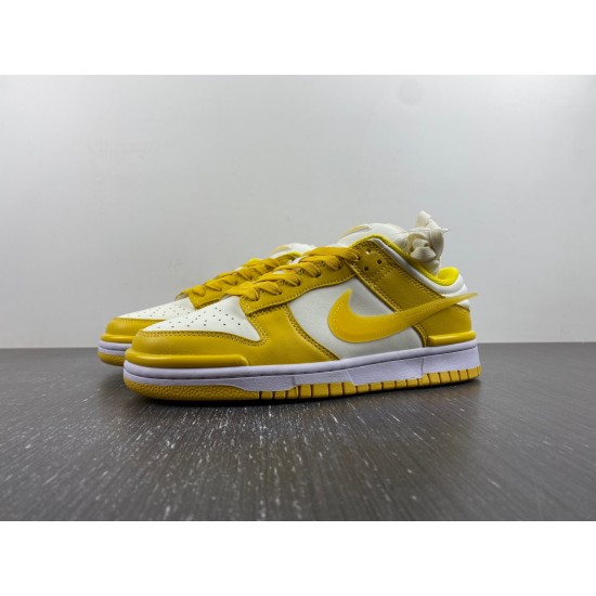 Nike Dunk Low Twist Vivid Sulfur (Women's) - DZ2794-100