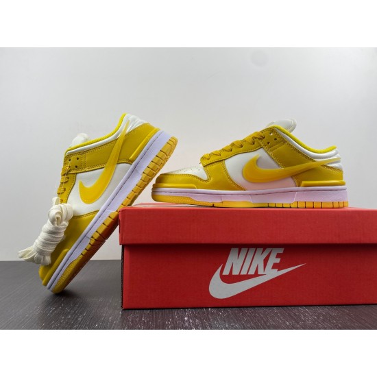 Nike Dunk Low Twist Vivid Sulfur (Women's) - DZ2794-100