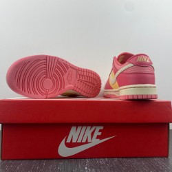 Dunk Low GS 'Strawberry Peach' - DH9765 200 - Pink