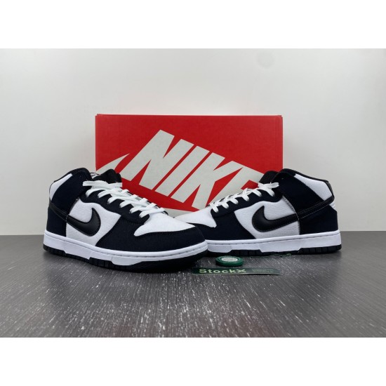 Nike Dunk Mid Panda Men's - DV0830-102