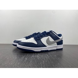 Nike Dunk Low Summit White Midnight Navy Men's FD9749-400 