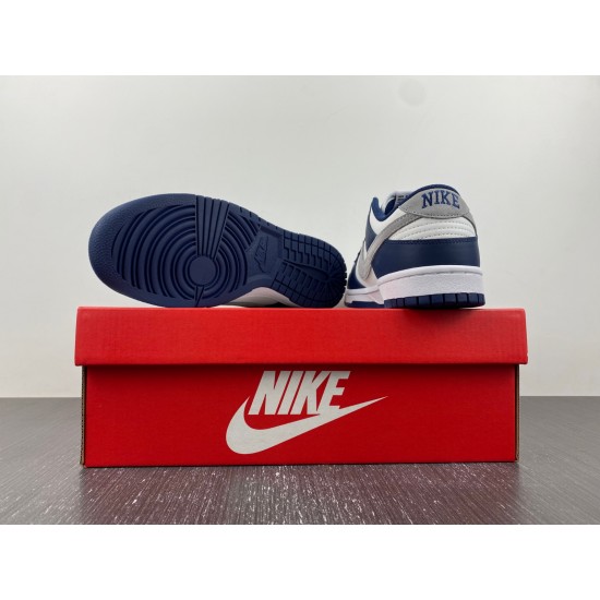 Nike Dunk Low Summit White Midnight Navy Men's FD9749-400 