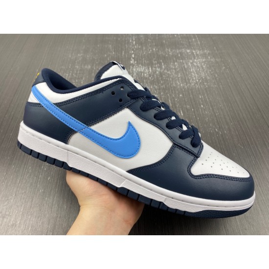 Nike Dunk Low Midnight Navy University Blue Men's FN7800-400