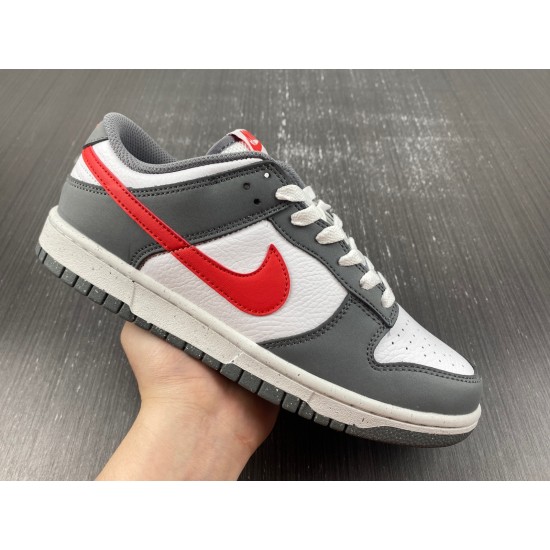 Nike Dunk Low Next Nature 'Smoke Grey Light Crimson' FB8038-001