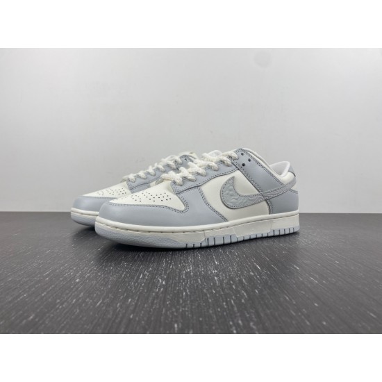 Wmns Dunk Low 'Needlework' - FJ4553 133 - Grey