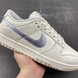 Nike Dunk Low Womens "Sail/Oxygen Purple" DX5930-100