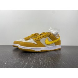 Wmns Dunk Low LX 'Gold Suede' - DV7411 200