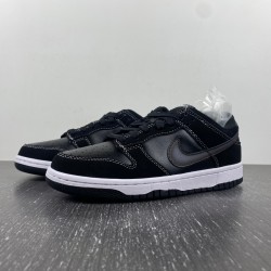 Nike Dunk Low Airbrush Swoosh Black Men's - FD6923-001