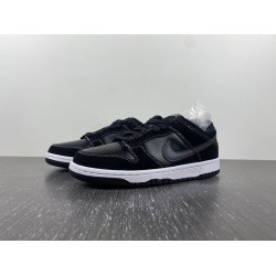 Nike Dunk Low Airbrush Swoosh Black Men's - FD6923-001