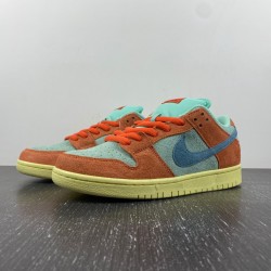 Nike SB Dunk Low 'Orange and Emerald Rise' DV5429-800