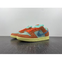 Nike SB Dunk Low 'Orange and Emerald Rise' DV5429-800