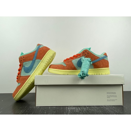 Nike SB Dunk Low 'Orange and Emerald Rise' DV5429-800